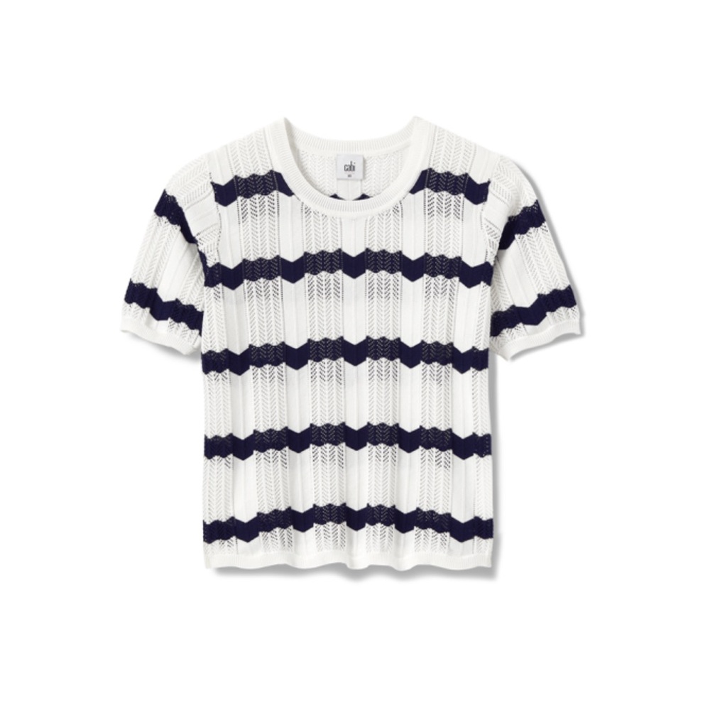 CAbi Nautical Sweater Tee